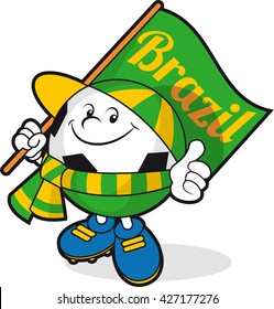 Brazilian Soccer Mascot