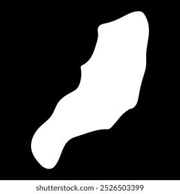 Brazzaville city map, administrative division of Republic of the Congo. Vector illustration.