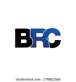 Brc Letter Monogram Logo Design Vector Stock Vector (Royalty Free ...