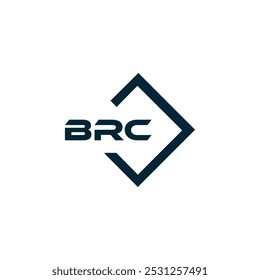 BRC logo. B R C design. White BRC letter. BRC, B R C letter logo design. B R C letter logo design in GOLD,