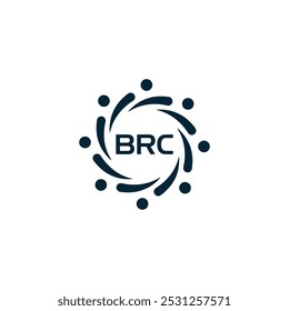 BRC logo. B R C design. White BRC letter. BRC, B R C letter logo design. B R C letter logo design in GOLD,