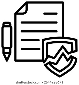 Elemento de ícone de violação para design