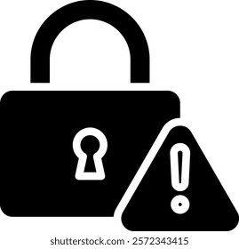 Breaches Icon Glyph Vector Illustration