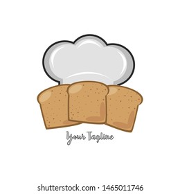 Bread, Bakery badge, logo icon modern style vector.  design elements isolated on white background 