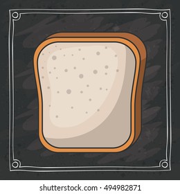 Bread of bakery food design