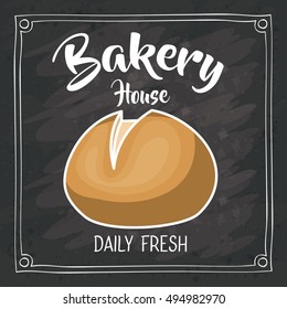 Bread of bakery food design