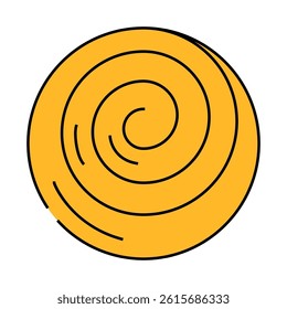 bread bakery line icon vector. bread bakery sign. isolated symbol illustration