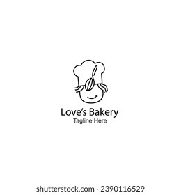 Bread or bakery logo. For businesses in the field of bread or channel logos or bread making courses