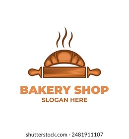 bread bakery logo design concept restaurant menu