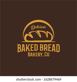 Bread Bakery Logo Design Vector Template