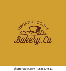 Bread Bakery Logo Design Vector Template