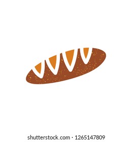 Bread bakery logo, bread ICON VECTOR isolated on white background