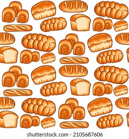 Bread and bakery seamless pattern, seamless bread pattern