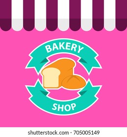 Bread Bakery Shop Logo