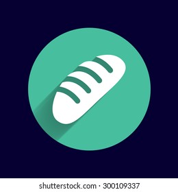 bread bakery symbols design logo template food.
