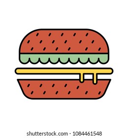 Bread Burger Food 