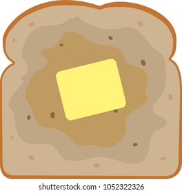 Bread with butter