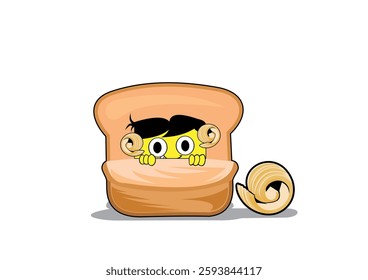 bread and butter
an image that is interrelated in everyday life.
This illustration is very suitable for use as a bakery, t-shirt screen printing, business name, identity and so on