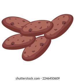 bread and cake vector illustration, graphic design.