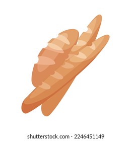 bread and cake vector illustration, graphic design.