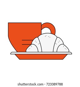 Bread and coffee