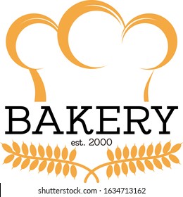 Bread Company Logo Design. Vector Illustration