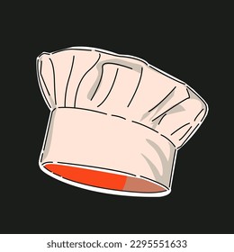 Bread and cookware illustration design in 3 colors with japanese text