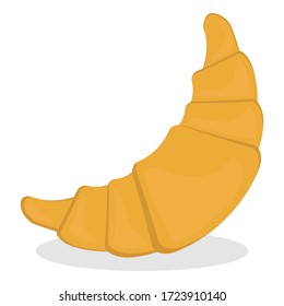 Bread croissant icon vector illustration design isolated