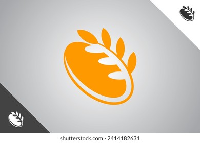 Bread design element. Bakery, cakes and pastries logo identity template. Perfect logo for business related to bakery, cakes and pastries. Isolated background. Vector eps 10