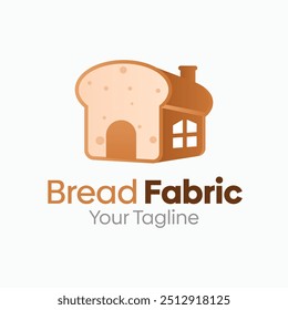 Design-Vorlage für Brotgewebe-Logos. Gut für Unternehmen, Agentur, Gemeinschaft und Organisation