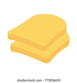  bread flat icon