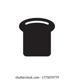 Bread Flat Icon Design Vector Illustration Template