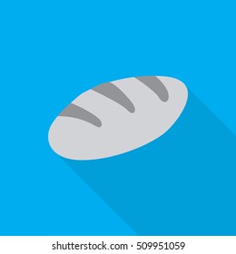 bread flat icon illustration isolated vector sign symbol 