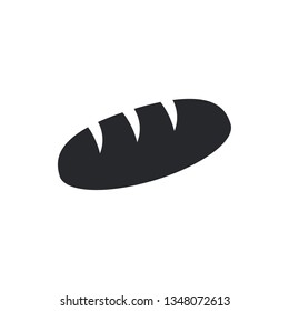 bread flat vector icon