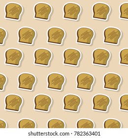 Bread food design 