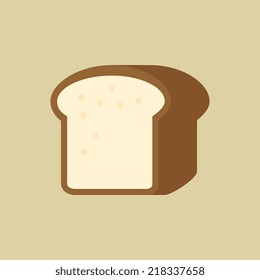 Bread. Food Flat Icon