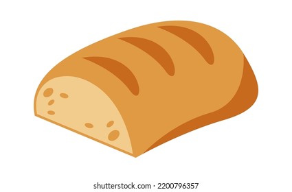 Bread Food icon. Vector illustration
