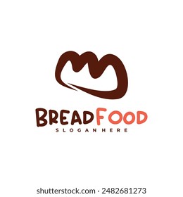 Bread Food logo vector template, Creative Bread logo design concepts
