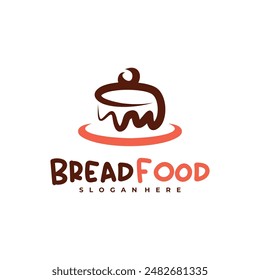 Bread Food logo vector template, Creative Bread logo design concepts