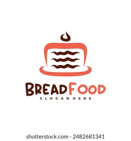Bread Food logo vector template, Creative Bread logo design concepts