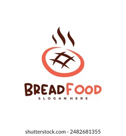 Bread Food logo vector template, Creative Bread logo design concepts