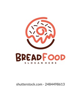Bread Food logo vector template, Creative Bread logo design concepts