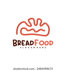 Bread Food logo vector template, Creative Bread logo design concepts