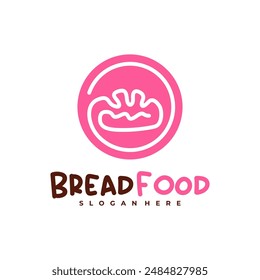 Bread Food logo vector template, Creative Bread logo design concepts