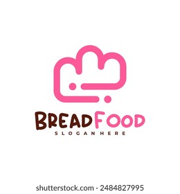 Bread Food logo vector template, Creative Bread logo design concepts