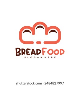 Bread Food logo vector template, Creative Bread logo design concepts