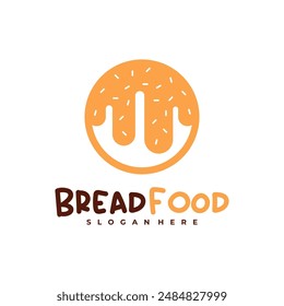 Bread Food logo vector template, Creative Bread logo design concepts
