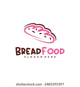 Bread Food logo vector template, Creative Bread logo design concepts