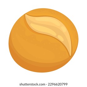 bread fresh bakery icon isolated