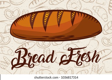 bread fresh whole bakery background